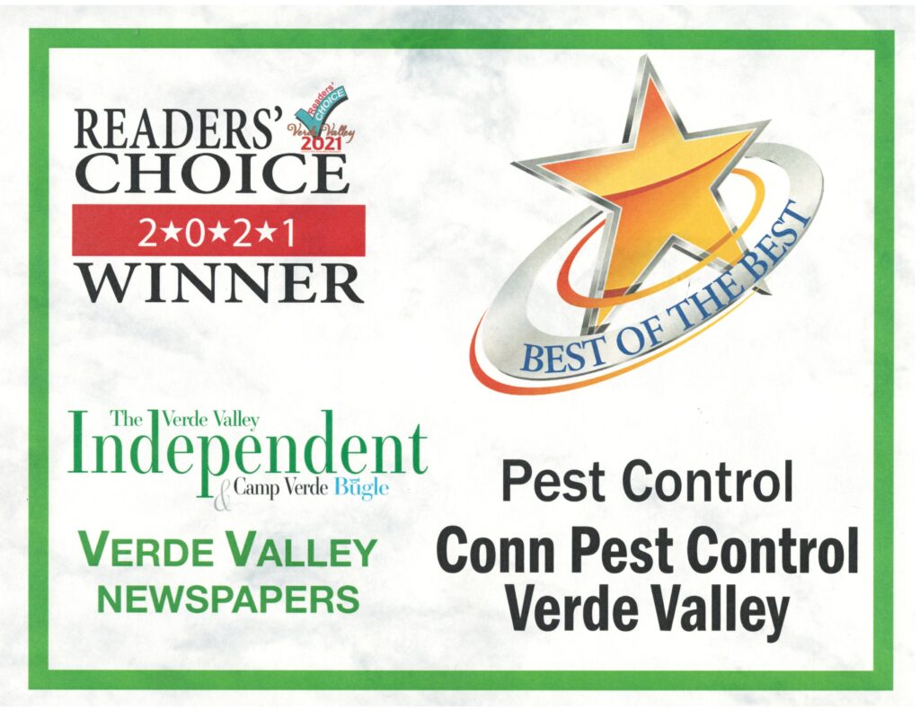2021 Readers Choice Award Best Pest Control